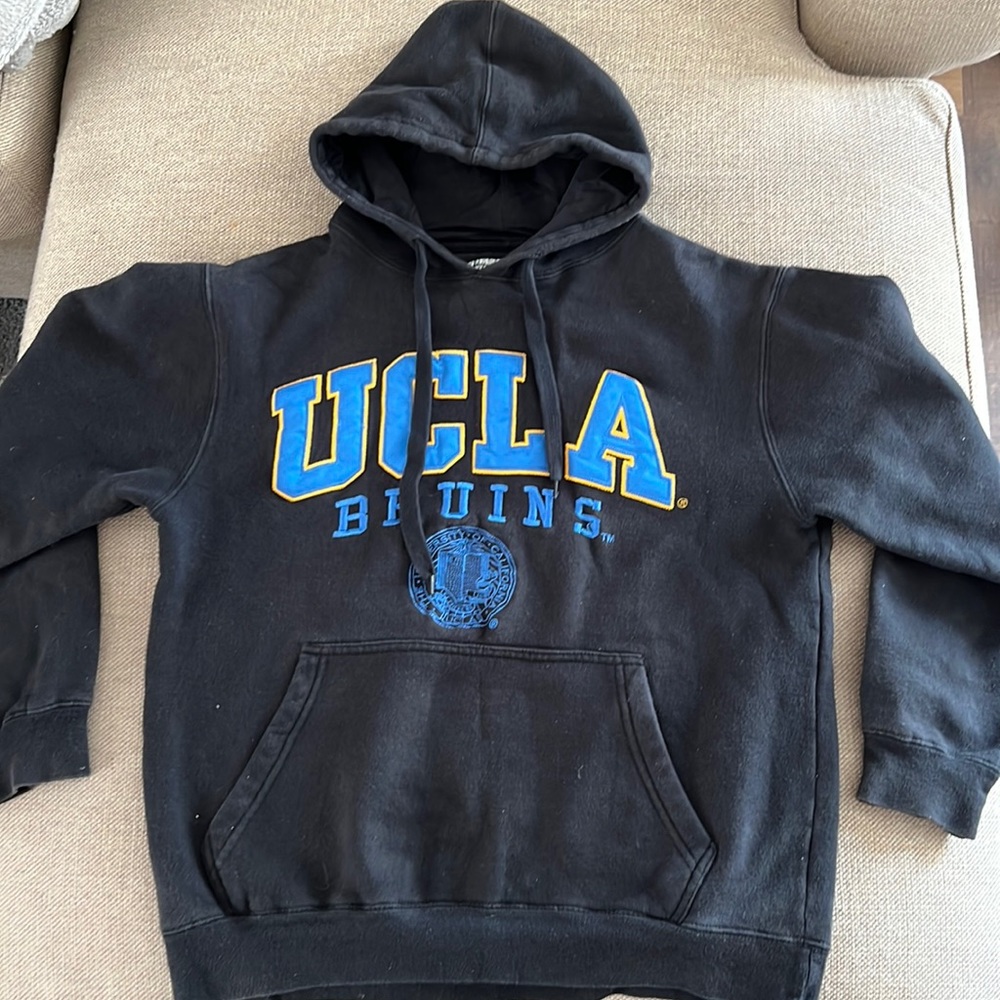 Black UCLA pullover sweatshirt